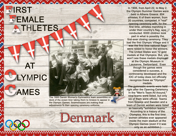 First Female Athletes