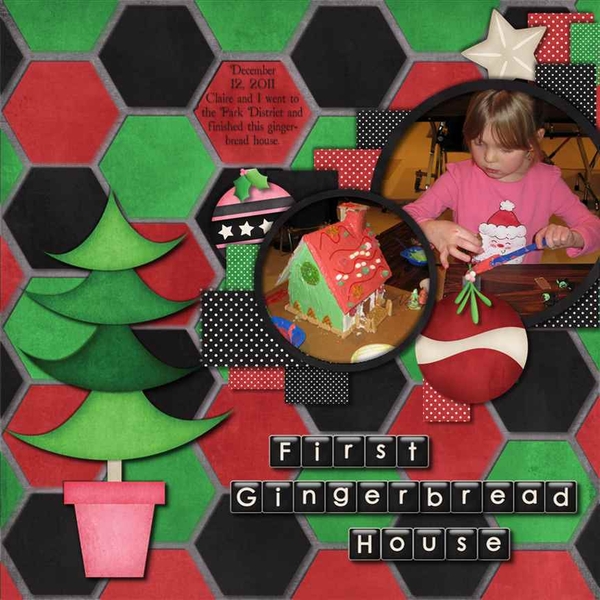 First Gingerbread House