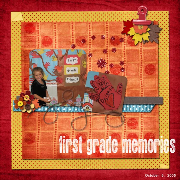 first grade memories