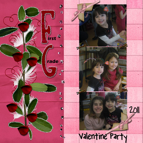 First Grade Valentine Party