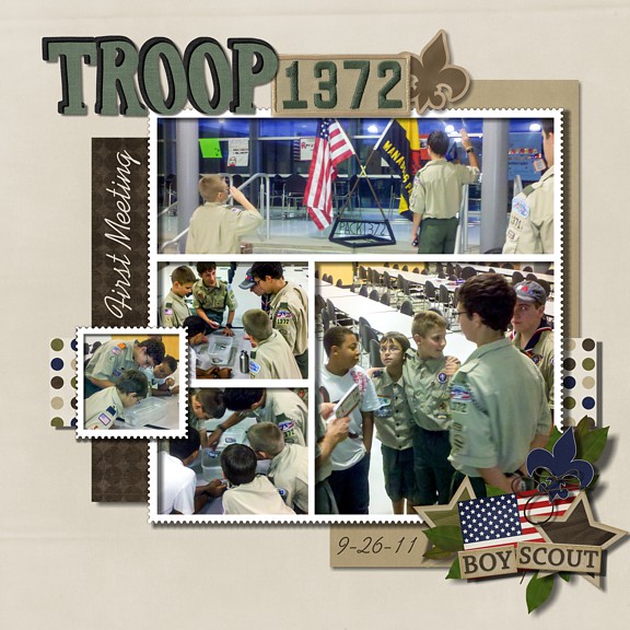 First New Troop Meeting