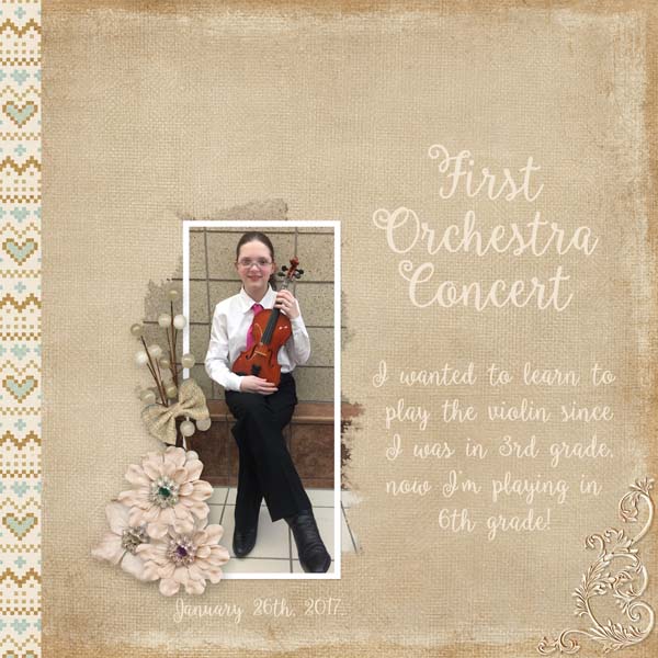 First Orchestra Concert