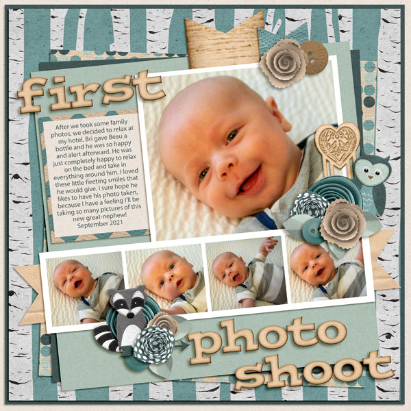 first photo shoot