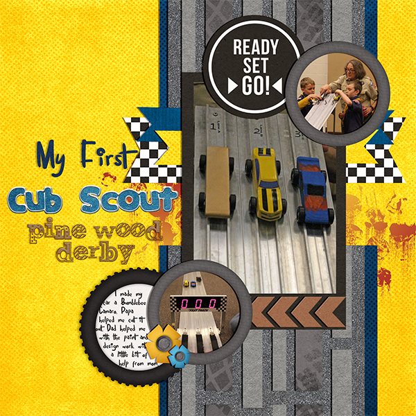 First Pinewood Derby
