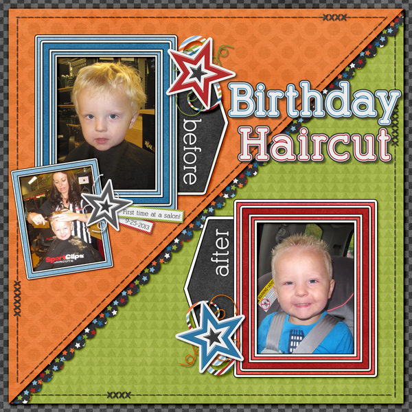 First Salon Haircut