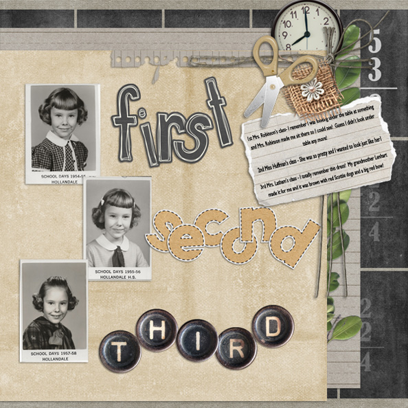 First, Second, Third Grade