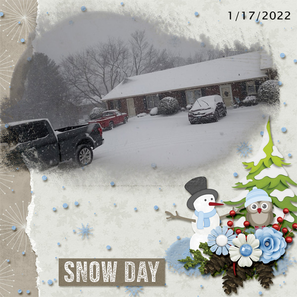 First snow 2022 NC