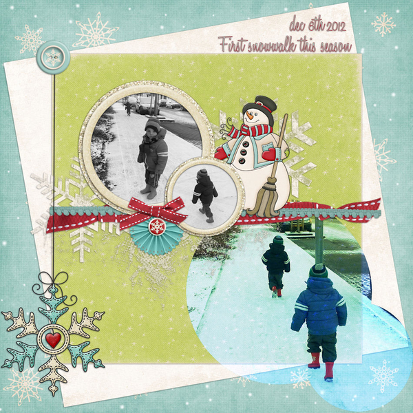 First snowwalk