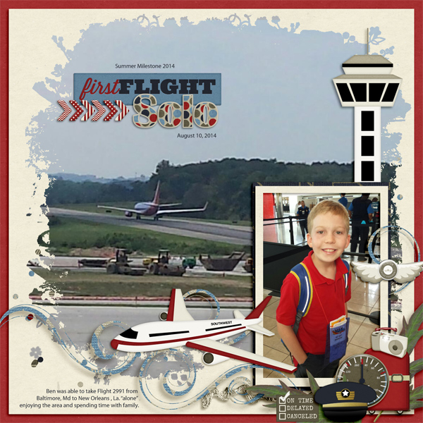 First Solo Flight