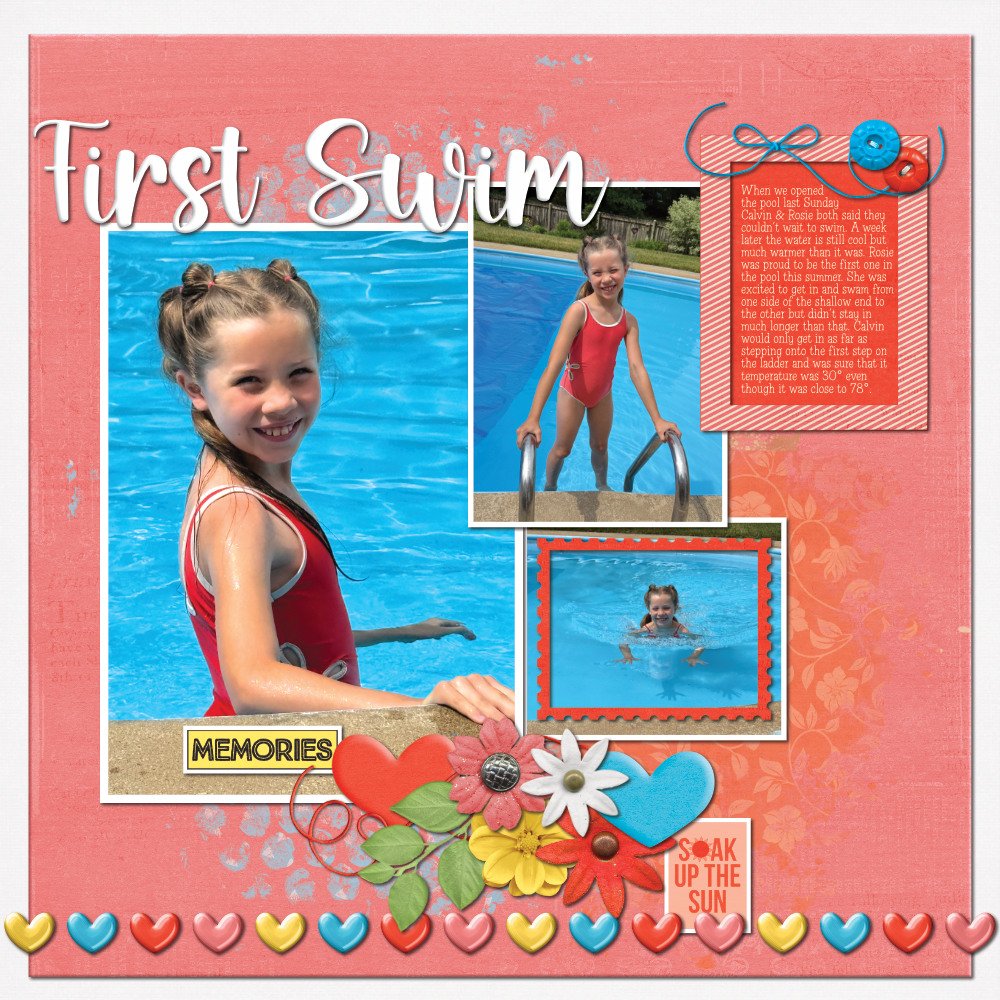 First Swim 6-8-26