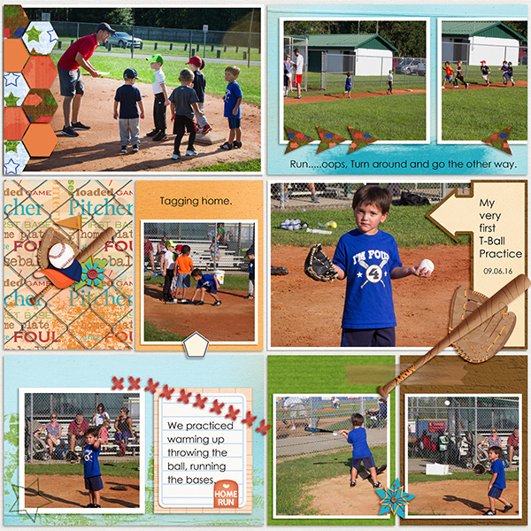 First T-Ball Practice R
