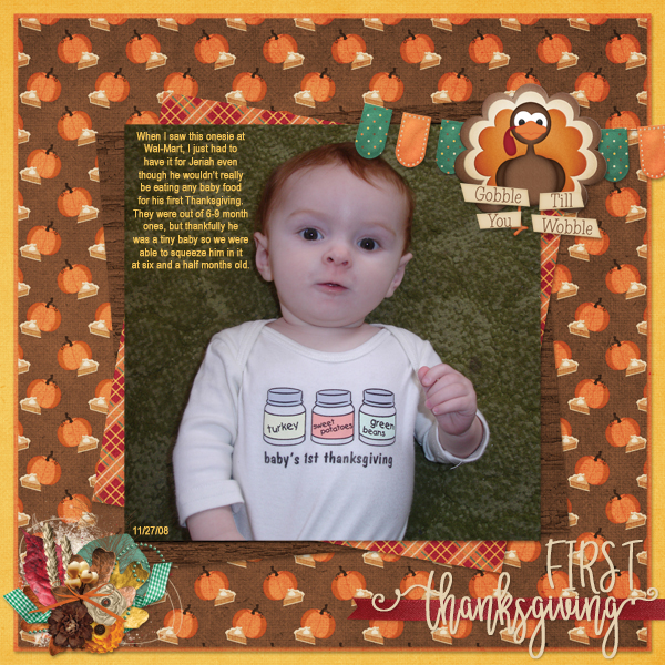 First Thanksgiving