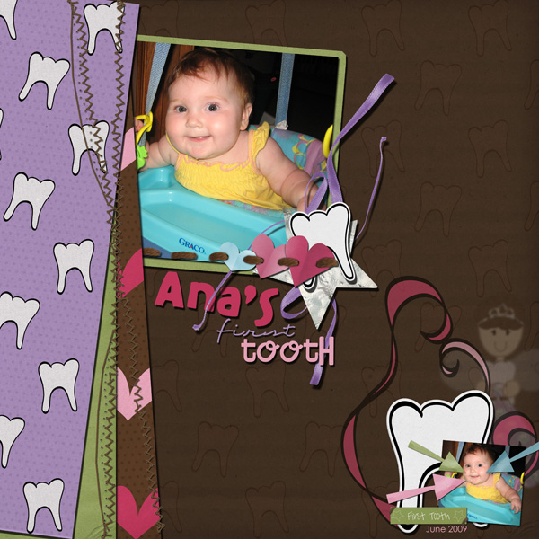 first tooth