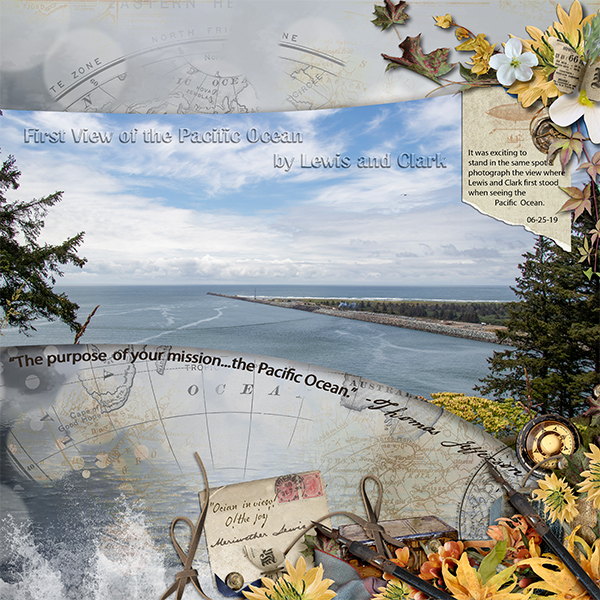 First View- Pacific Ocean