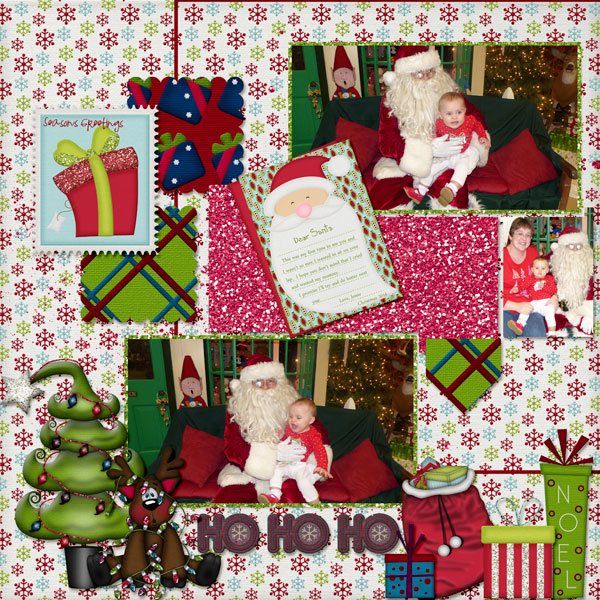 First Visit with Santa
