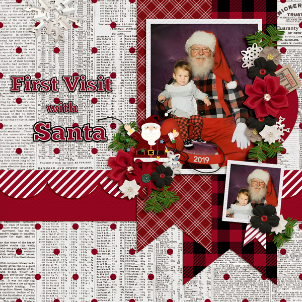 First Visit with Santa