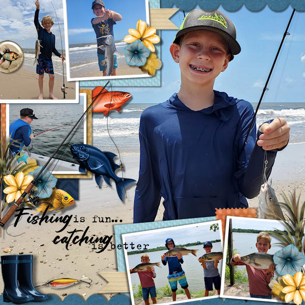 Fishing Is Fun Catching Is Better
