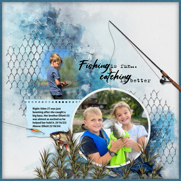 Fishing is fun ... Catching is better