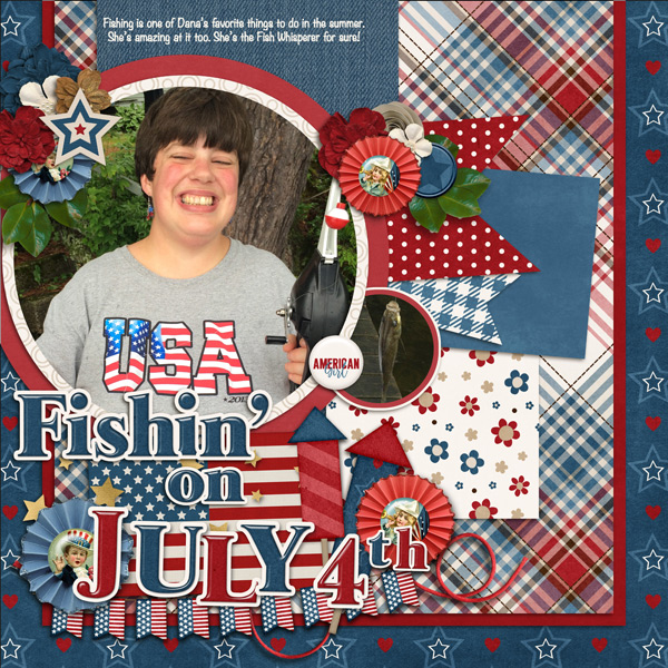 Fishing on July 4th