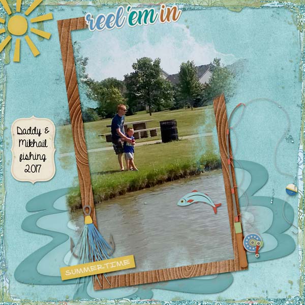 Fishing with dad