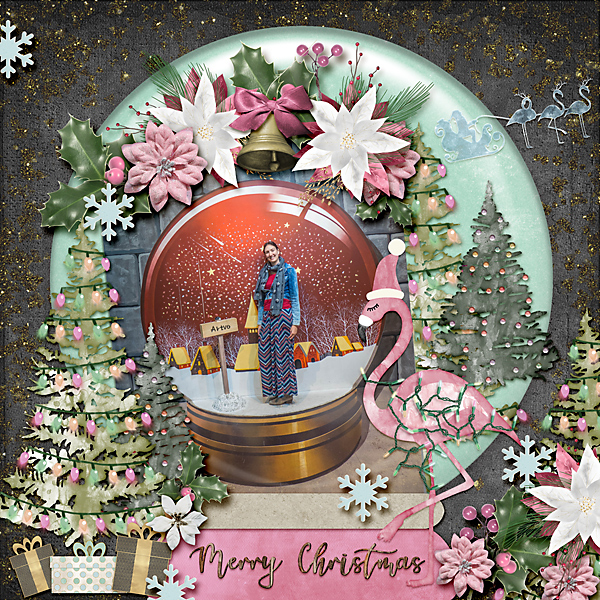 Flamazing Snow Globe