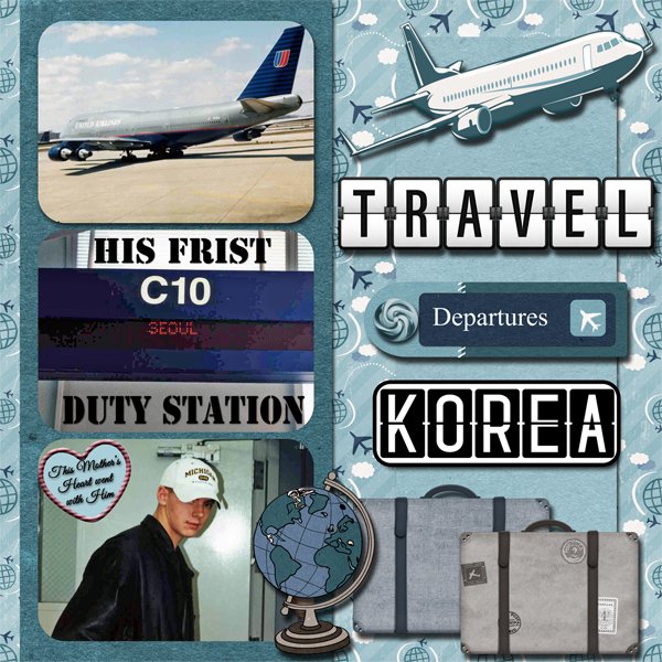 Flight to First Duty Station (