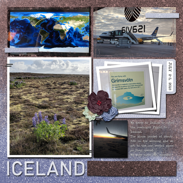 Flight to Iceland