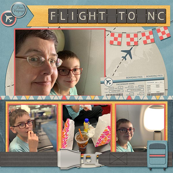 Flight to NC