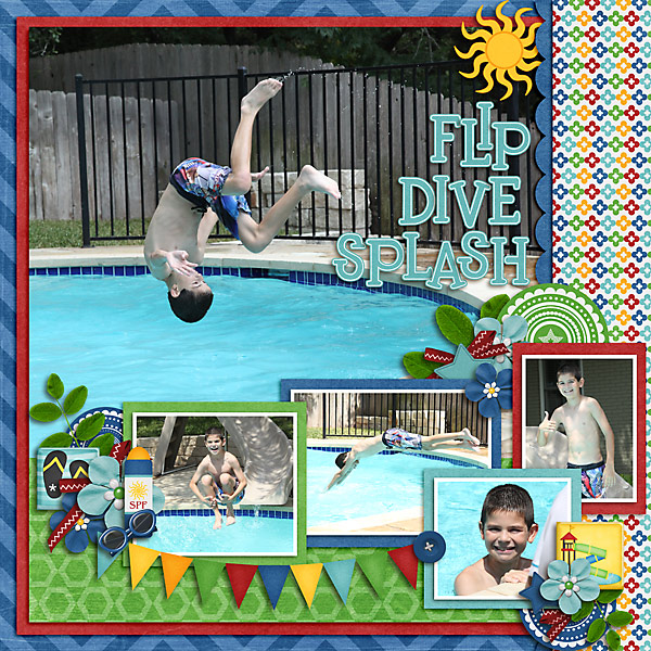 Flip Dive Splash