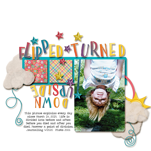 Flipped Turned Upside Down