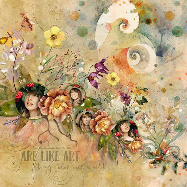Floral Creative Fall