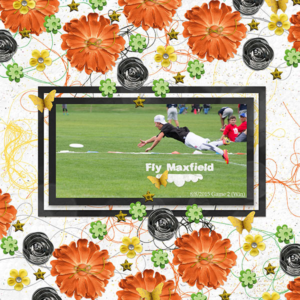 Floral Fantasy Template Optimism kit