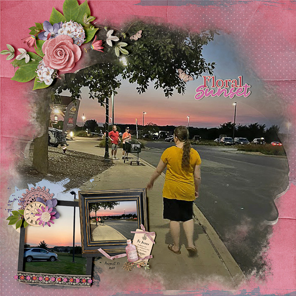 Floral Sunset