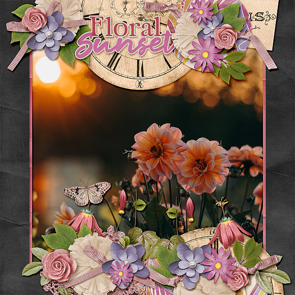 Floral Sunset