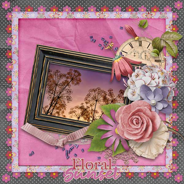 Floral Sunset