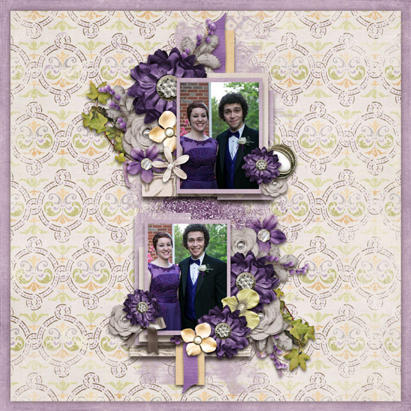 Flower Frenzy  Template #3 -Miss Fish