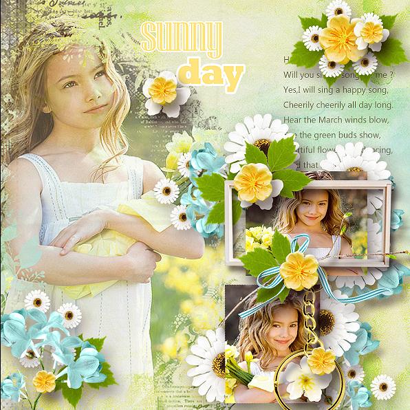 Flower season Kit and Templates by PrelestnayaP Designs