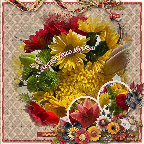 Flowers from my Son