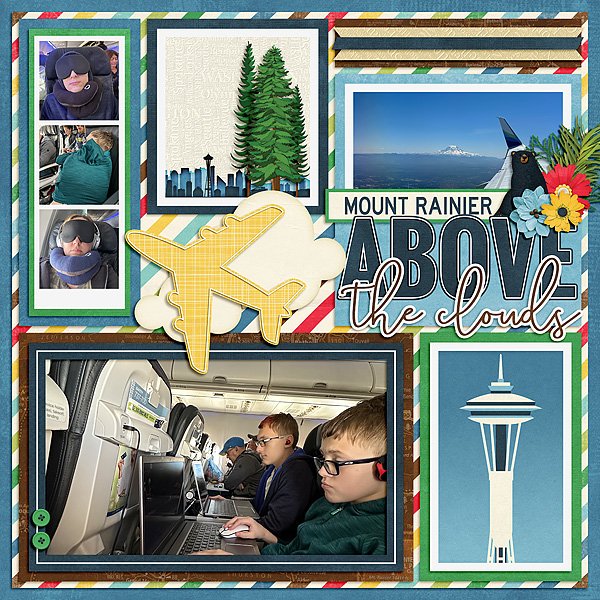 Flying to Seattle
