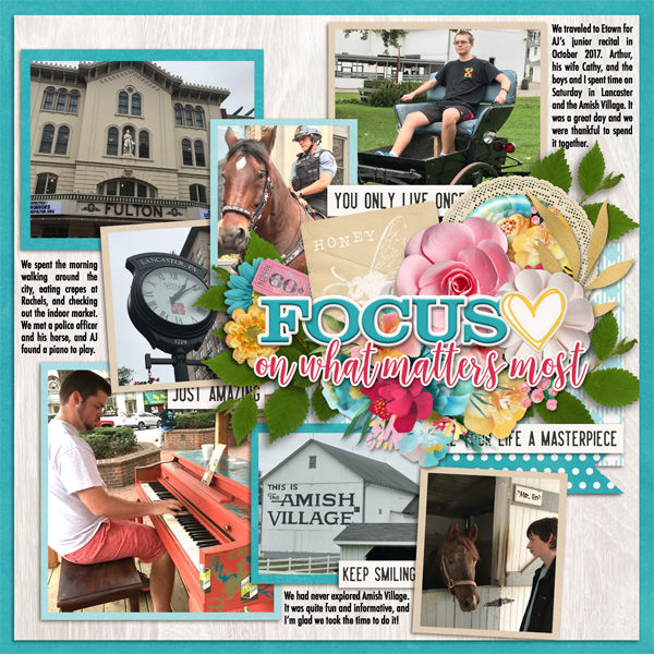 Focus on what matters