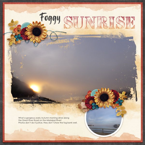 Foggy Sunrise
