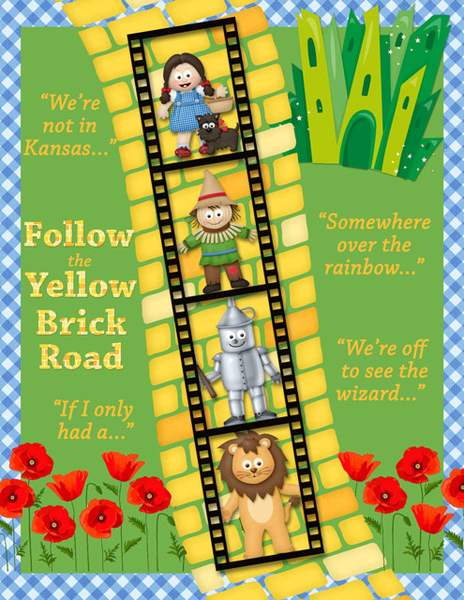 Follow the Yellow Brick Road