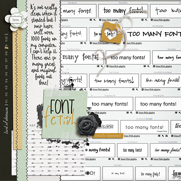 Font Fetish