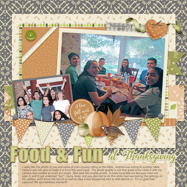 Food + Fun at Thanksgiving