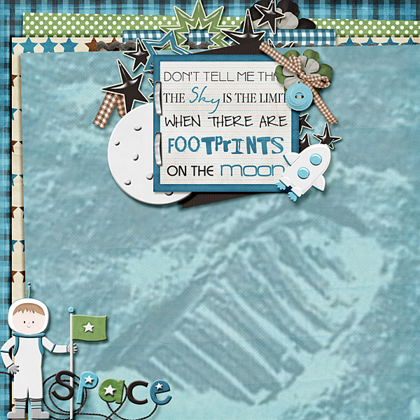 Footprints on the Moon