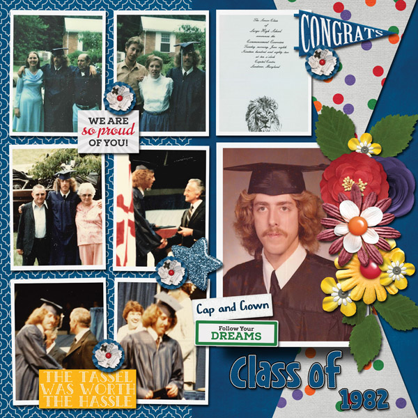 For Fun-Used Miss Fish Lots of Photos 4 #2 and GingerScrap Con-Grad-Ulation