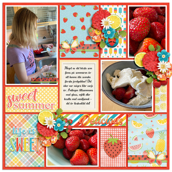 For the love of strawberries
