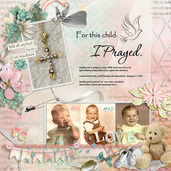 For This Child: I Prayed.