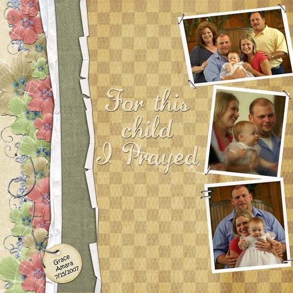 For this Child I Prayed