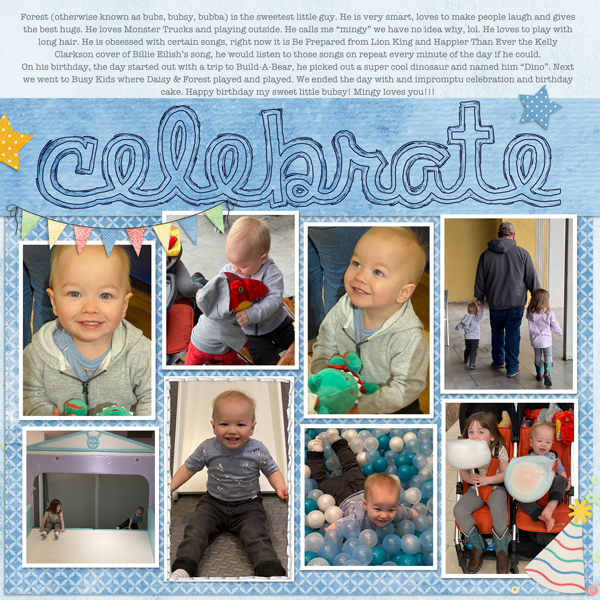 Forests 2nd Birthday {page1}